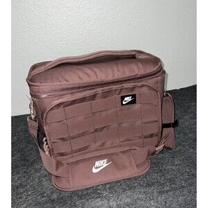 Nike Insulated Lunch Bag 13.75L Mauve PEVA Lining Large Tactical Futura Sport